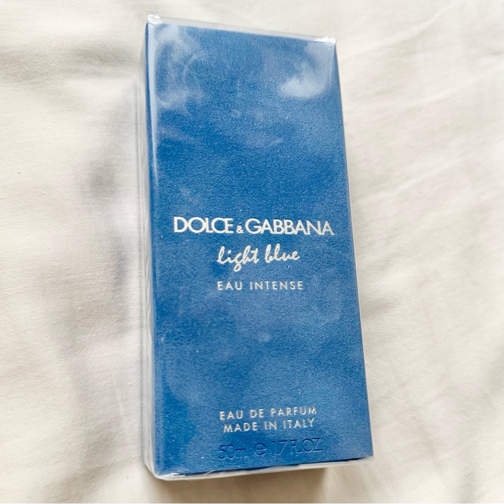 New Dolce&Gabbana D&G Light Blue Eau Intense Eau de Parfum 1.7 oz Perfume Women - Picture 2 of 5